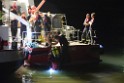 Havarie Wassereinbruch Motorraum beim Schiff Koeln Niehl Niehler Hafen P385